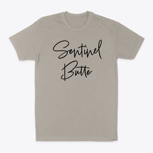 Sentinel Butte North Dakota Freestyle Classic Dad T-Shirt