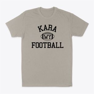 Kara Wyoming Football Classic Dad T-Shirt