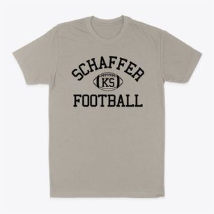 Schaffer Kansas Football Classic Dad T-Shirt