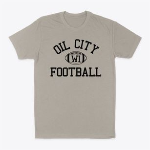 Oil City Wisconsin Football Classic Dad T-Shirt