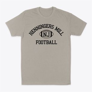 Henningers Mill New Jersey Football Classic Dad T-Shirt