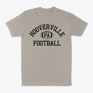 Hooverville Pennsylvania Football Classic Dad T-Shirt