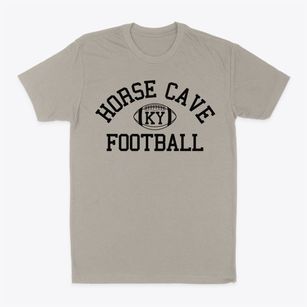 Horse Cave Kentucky Football Classic Dad T-Shirt