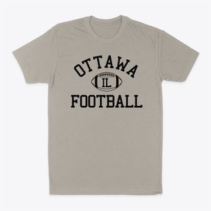 Ottawa Illinois Football Classic Dad T-Shirt