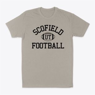Scofield Utah Football Classic Dad T-Shirt
