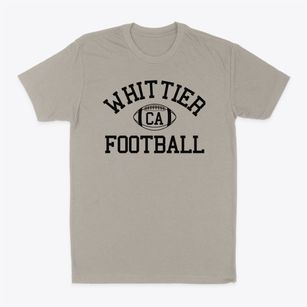 Whittier California Football Classic Dad T-Shirt