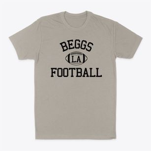 Beggs Louisiana Football Classic Dad T-Shirt