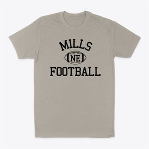 Mills Nebraska Football Classic Dad T-Shirt