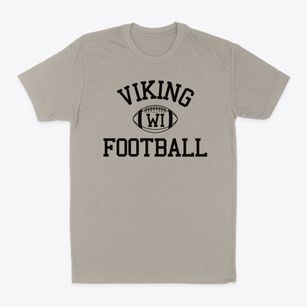 Viking Wisconsin Football Classic Dad T-Shirt