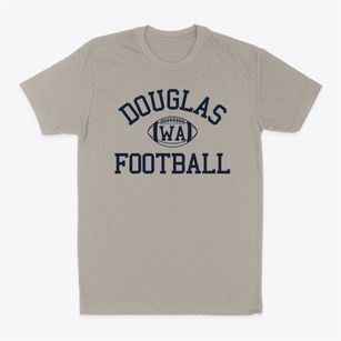Douglas Washington Football Classic Dad T-Shirt