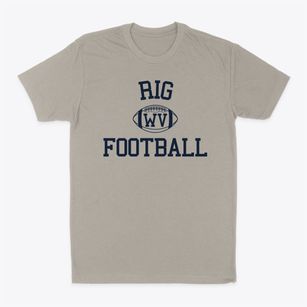 Rig West Virginia Football Classic Dad T-Shirt