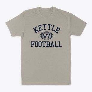 Kettle West Virginia Football Classic Dad T-Shirt