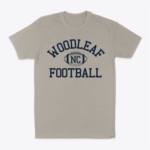 Woodleaf North Carolina Football Classic Dad T-Shirt