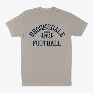 Brooksdale North Carolina Football Classic Dad T-Shirt