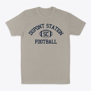 Dupont Station South Carolina Football Classic Dad T-Shirt