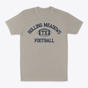 Rolling Meadows Texas Football Classic Dad T-Shirt