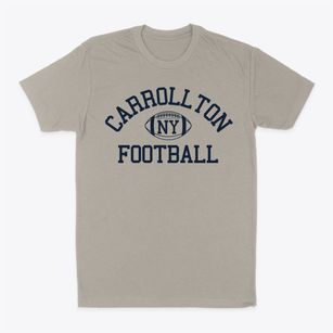 Carrollton New York Football Classic Dad T-Shirt