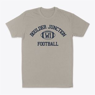 Boulder Junction Wisconsin Football Classic Dad T-Shirt