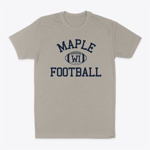 Maple Wisconsin Football Classic Dad T-Shirt