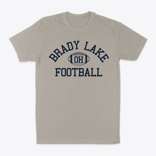 Brady Lake Ohio Football Classic Dad T-Shirt