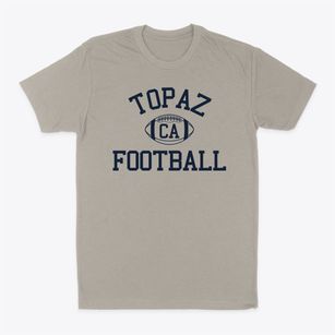 Topaz California Football Classic Dad T-Shirt
