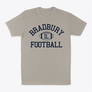 Bradbury Illinois Football Classic Dad T-Shirt