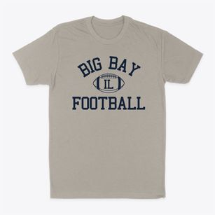 Big Bay Illinois Football Classic Dad T-Shirt
