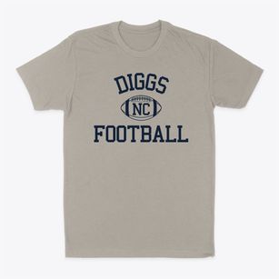 Diggs North Carolina Football Classic Dad T-Shirt