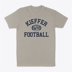 Kieffer West Virginia Football Classic Dad T-Shirt
