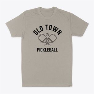 Old Town North Carolina Pickleball Classic Dad T-Shirt