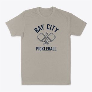 Bay City North Carolina Pickleball Classic Dad T-Shirt