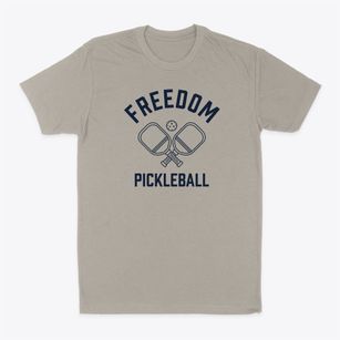 Freedom New York Pickleball Classic Dad T-Shirt