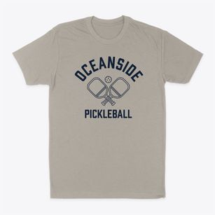 Oceanside Oregon Pickleball Classic Dad T-Shirt
