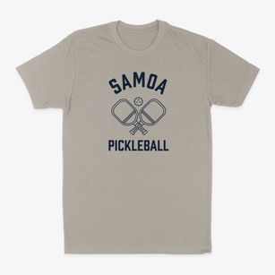 Samoa California Pickleball Classic Dad T-Shirt