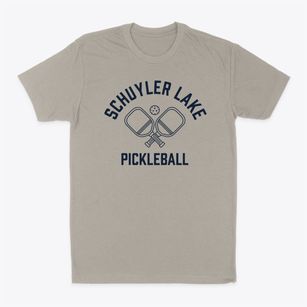 Schuyler Lake New York Pickleball Classic Dad T-Shirt