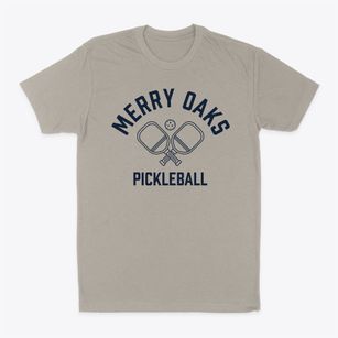 Merry Oaks North Carolina Pickleball Classic Dad T-Shirt