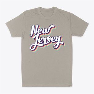  New Jersey Retro Candy Vibes Classic Dad T-Shirt