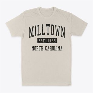 Milltown North Carolina Classic Established Classic Dad T-Shirt