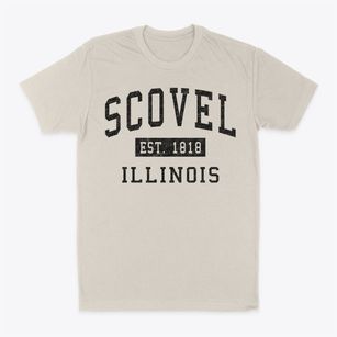 Scovel Illinois Classic Established Classic Dad T-Shirt