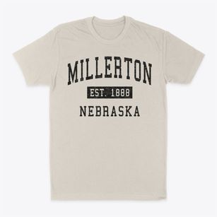 Millerton Nebraska Classic Established Classic Dad T-Shirt