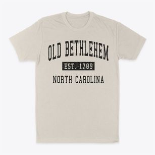 Old Bethlehem North Carolina Classic Established Classic Dad T-Shirt