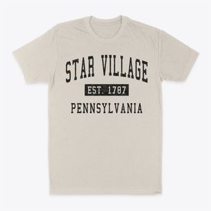 Star Village Pennsylvania Classic Established Classic Dad T-Shirt
