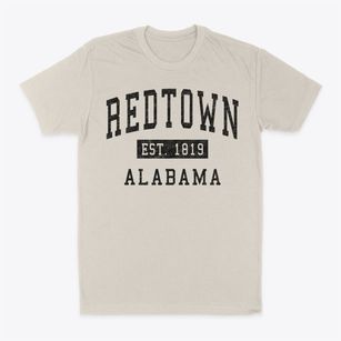 Redtown Alabama Classic Established Classic Dad T-Shirt