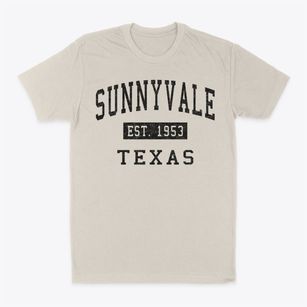 Sunnyvale Texas Classic Established Classic Dad T-Shirt