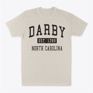 Darby North Carolina Classic Established Classic Dad T-Shirt