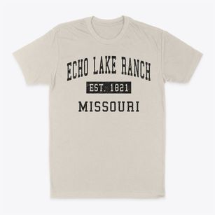 Echo Lake Ranch Missouri Classic Established Classic Dad T-Shirt