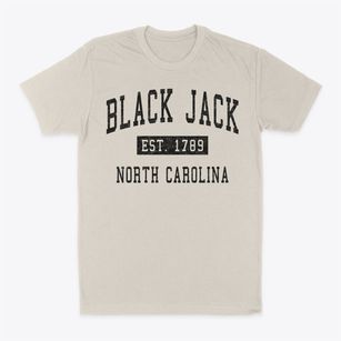 Black Jack North Carolina Classic Established Classic Dad T-Shirt