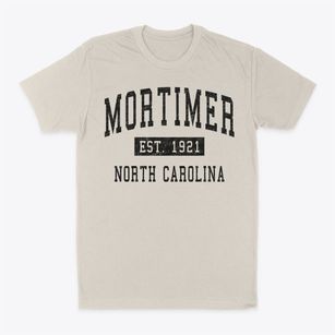 Mortimer North Carolina Classic Established Classic Dad T-Shirt