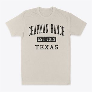 Chapman Ranch Texas Classic Established Classic Dad T-Shirt