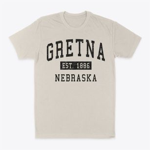 Gretna Nebraska Classic Established Classic Dad T-Shirt